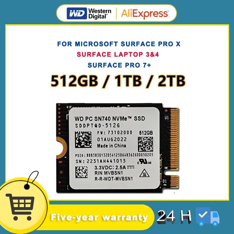   2230 NVMe PCIe Gen 4x4 SSD, WD SN740, 2TB, 1TB, 512GB, M.2 SSD, ũμƮ ǽ  X ǽ Ʈ 3  ũ